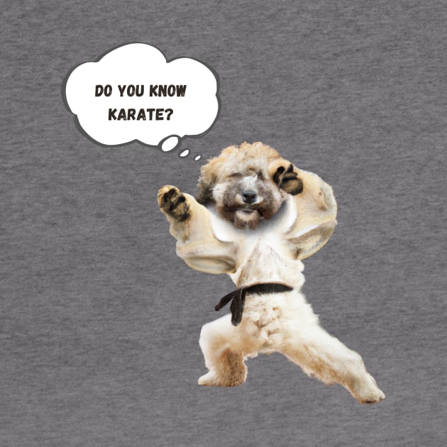 Dog Knows Karate by NC creations